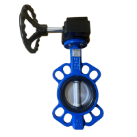 Van bướm thân gang đĩa inox