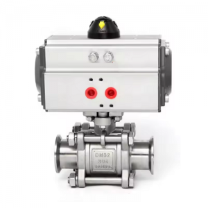 Van bi điều khiển khí nén hóa chất axit