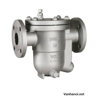 Bẫy hơi gầu đảo mặt bích YNV Hàn Quốc