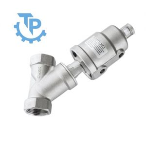 Van y xiên điều khiển khí nén inox