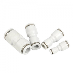 Đầu nối thẳng PU trắng
