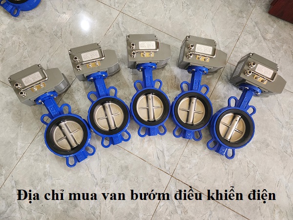 Địa chỉ mua van bướm điều khiển điện