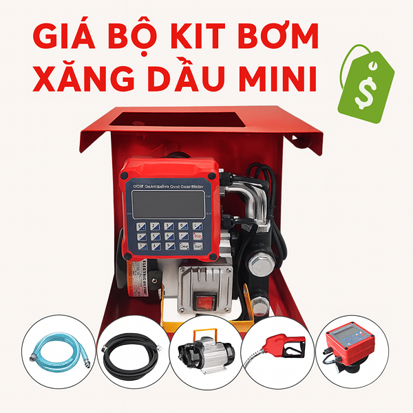 Giá bộ kit bơm xăng dầu mini