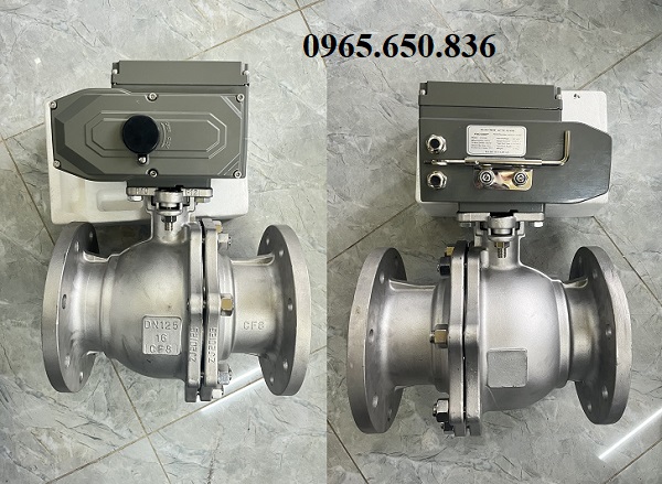 Van bi điều khiển điện DN125