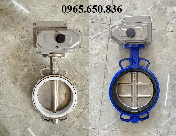 Van bướm điều khiển điện DN200