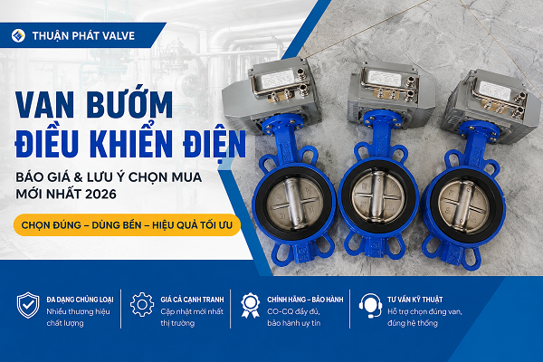 Giá van bướm điều khiển điện