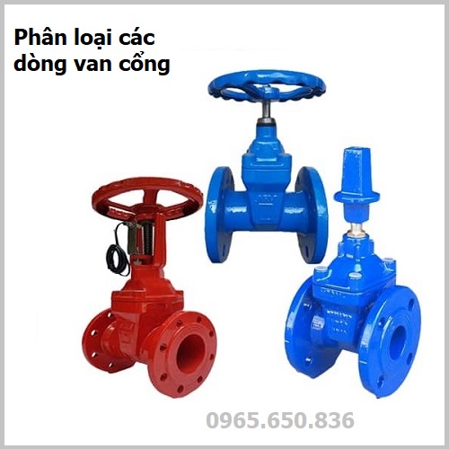 Phân loại van cổng