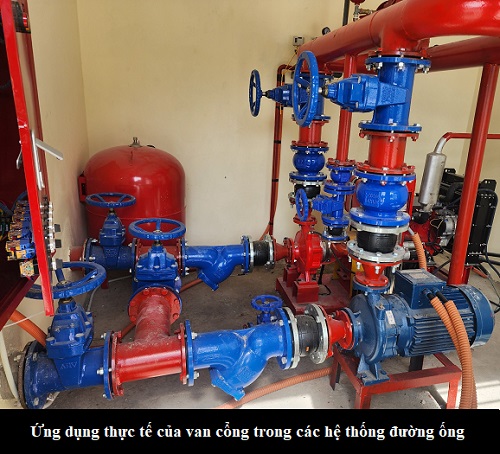 Ứng dụng của van cổng